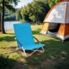 Portable Beach Chair, with High Backrest, Foldable