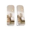 Full length standing mirror with rounded corners
