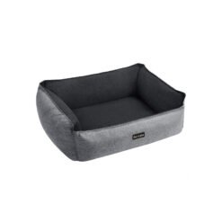 Gray Large Washable Dog Bed