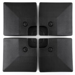 Fillable Round Umbrella Base Stand Heavy-Duty Patio Umbrella Holder