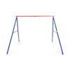 Large Metal Swing Stand with Heavy Duty A-Frame-Red