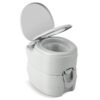 Portable Toilet with 20 L Detachable Waste Tank-Grey