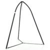 Hanging Chair Stand with Hanging Chain for Lounger Saucer-Black