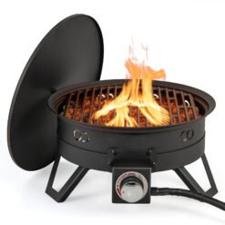 Camping 44cm 58000 BTU Propane Firepit Portable Gas Fire Pit