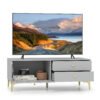 120 cm TV Stand with Compartment for 55-Inch TV-Grey