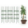 3 Pack Adjustable Tomato Cage Trellis for Climbing Plants Vines Flowers Vegetables