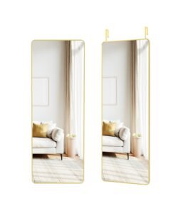Full Length Hanging Mirror Over the Door or Wall Mounted
