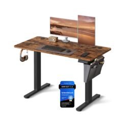 Height Adjustable Desk, 60 x 120 x (72-120) cm