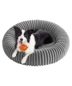 Dog Bed Extra Large Pet Bed with Soft Padding 100 cm Dove Grey