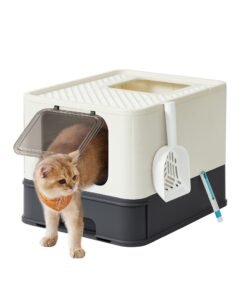 Cat Litter Tray with Hood for Large Cats
