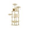 206 cm Large Cat Tree with 13 Scratching Posts