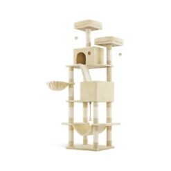 206 cm Large Cat Tree with 13 Scratching Posts