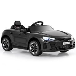12V Audi Licensed Electric Kids Ride On Car with Remote Control-Black