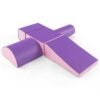 5-Piece Soft Waterproof Kids Climb & Crawl Activity Playset-Purple