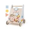 7 in 1 Baby Wooden Baby Walker for 1+ Year Old-White