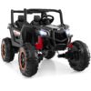24V Kids Ride on UTV with 4 x 100W Powerful Engin and Remote Control-Black