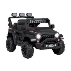 12V Kids Ride on Truck with Remote Control and Wireless Connection-Black