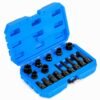 16pcs Impact Brake Caliper Socket Set with Engines and Hubs of Most Car Brands-Blue
