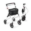 Rollator Walkers Lightweight Foldable Rolling Walker with Tray for Seniors-White