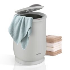 Towel Warmer Bucket Portable Spa Hot Towel Heater-Grey