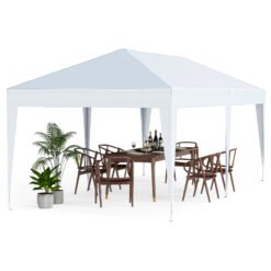 300 x 600 cm Portable Pop up Canopy Tent with Carry Bag-White