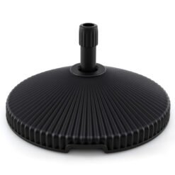 25 kg Water and Sand Weighted Umbrella Base for Poolside-Black