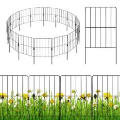 15 Pack Decorative Garden Fence for Landscape Garden Yard Decor
