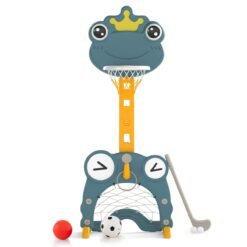 Toddler Basketball Hoop with Fillable Base for 3+ Kids