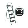 Folding Step Ladder 4-Step Ladder-Black