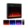 18” Electric Fireplace Insert 750W/1500W Fireplace Heater
