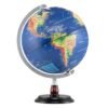 30CM Illuminated World Globe Light up Globe Night Lamp-Navy