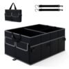 Car Trunk Organizer 48L Collapsible Cargo Storage Box-Black