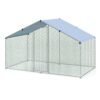 Large Chicken Coop Walk-in Poultry Cage with Oxford Canopy