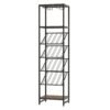7-Tier Freestanding Wine Rack Liquor Storage Stand