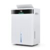 30L Dehumidifier with 3 Modes and 3-Color Lights-White