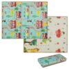 Baby Play Mat 178 x 148 cm Foldable Baby Activity Mat for Floor-Multicolor
