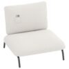 Oversized Accent Chair with Extra Wide Seat and Storage Pocket-Beige