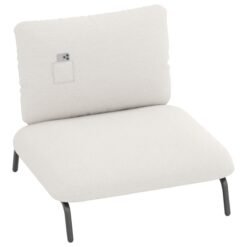Oversized Accent Chair with Extra Wide Seat and Storage Pocket-Beige
