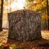 Hunting Blind 270°/360° See Through Pop Up Hunting Tent with Sliding Window and Door
