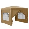 Outsunny 3 x 3(m) Pop Up Gazebo - Khaki