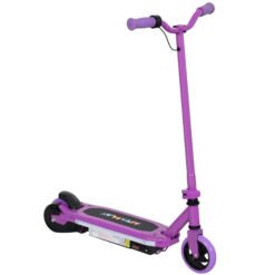 AIYAPLAY Electric Scooter for Kids 6-14 Years, with Colourful Lights, Purple
