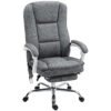 HOMCOM Six-Point Office Massage Chair, with Heat - Grey