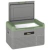 Outsunny 30L Portable Car Refrigerator - Light Green and Grey