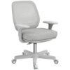 Vinsetto 44-56cm Mesh Back Office Chair - Grey