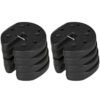 Outsunny Gazebo Weights Set of 8, 24KG Weights for Gazebo Legs with Reinforce Pins and Carry Belt, for Gazebos Shelters Marquees Tents
