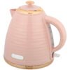 HOMCOM 3kW Rapid Boil Honeycomb Kettle - Pink