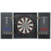 SPORTNOW Bristle Dartboard with Cabinet, 6 Steel Tip Darts, Cabinet