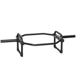 SPORTNOW Olympic Trap Bar, 2" Hex Barbell Bar with 300kg Capacity for Deadlifts, Shrugs, Squats and Farmer Walks