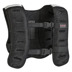 SPORTNOW Weighted Vest, 8 kg Weight Vest with Adjustable Straps, Reflective Strips, Black