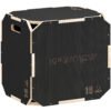 SPORTNOW Non-Slip Plyo Box, Corner-free Wooden Jump Box, 41 x 51 x 48 cm